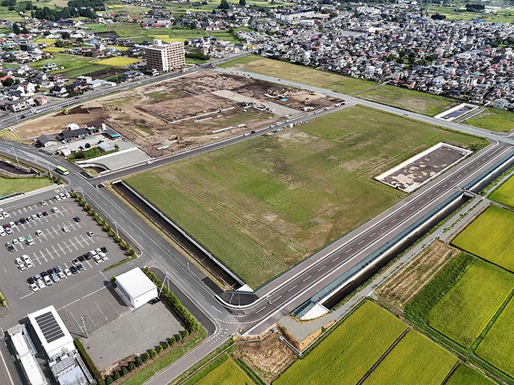 滝沢市空撮
